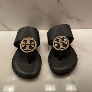BRAND NEW Tory Burch Black Sandals